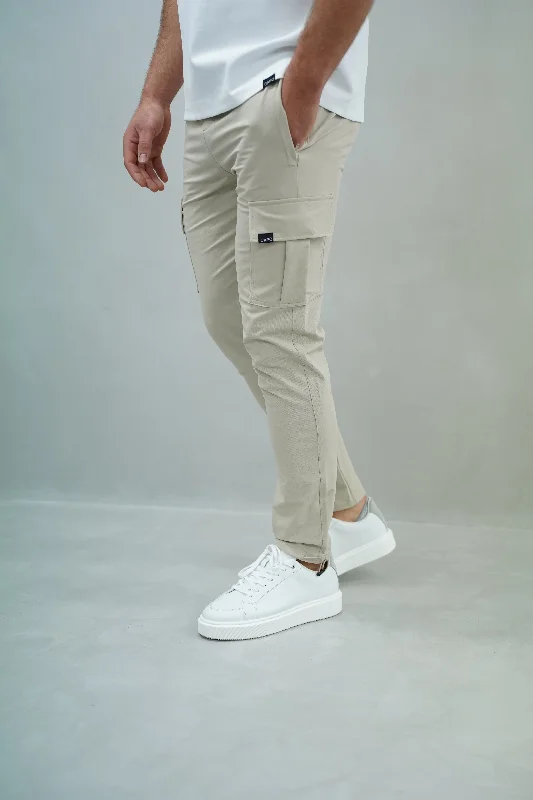 Capo UTILITY Cargo Pant Toggle V2 - Stone Unique Men's Patch