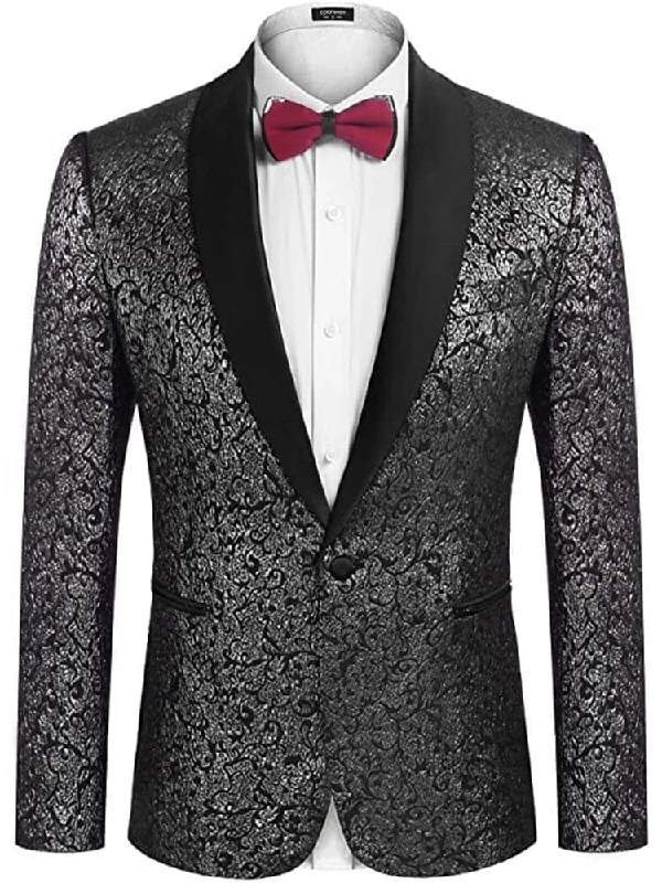 Floral Dinner Blazer (US Only) Youthful Men's Anime