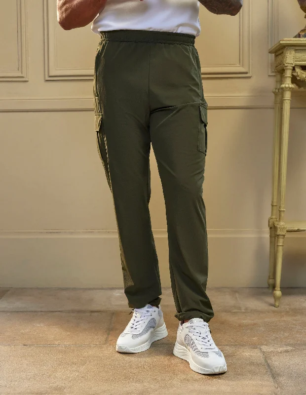 Olive Woven Cargo Pant Dynamic Men's Glow