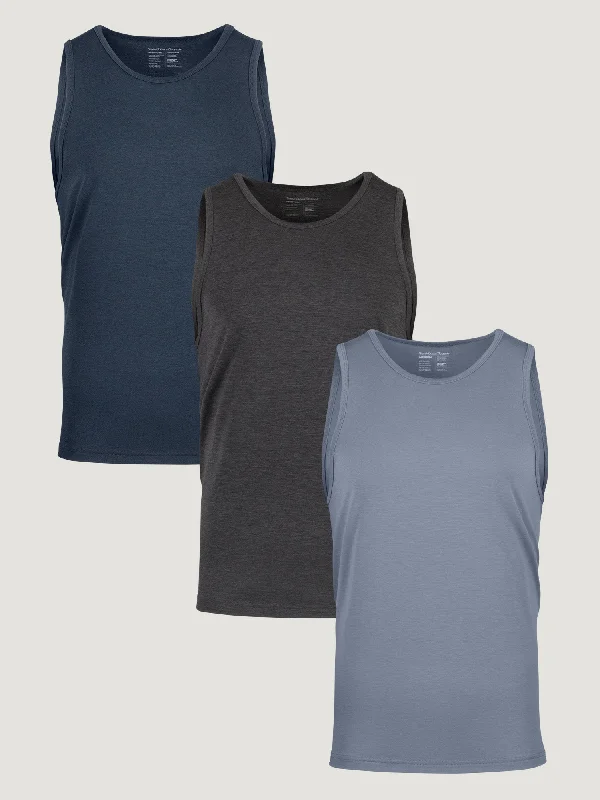 Performance Tank Keep Cool 3-Pack FINAL SALE Cool Men's Distressed