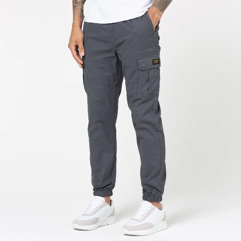 Classic Utility Cargo Pant | Charcoal Edgy Men's Punk