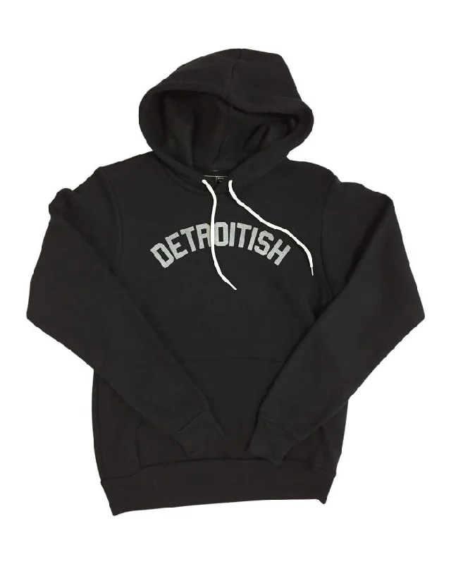 Ink Detroit Detroitish Pullover Hoodie - Black Sharp Men's Italian