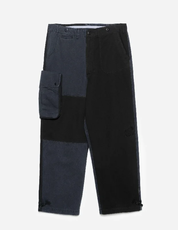 6026 Maha Boro Deck Pants Black/Charcoal Sleek Men's Contemporary 