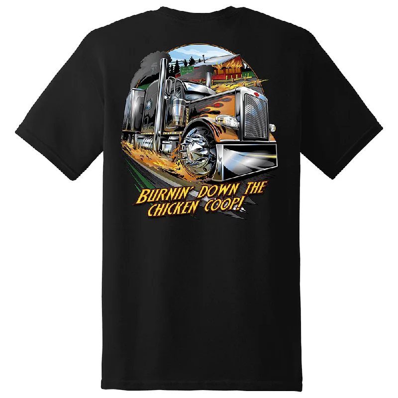 Burnin' Down the Chicken Coop T-Shirt Tailored