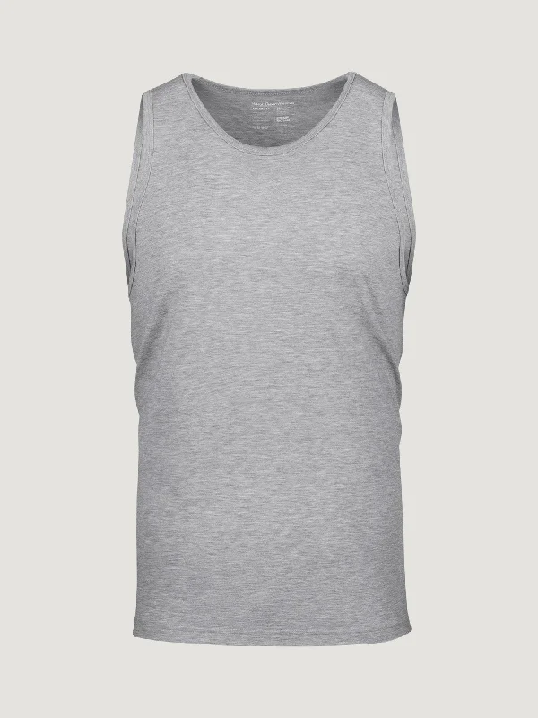 Heather Grey Performance Tank FINAL SALE Artistic Men's Hand