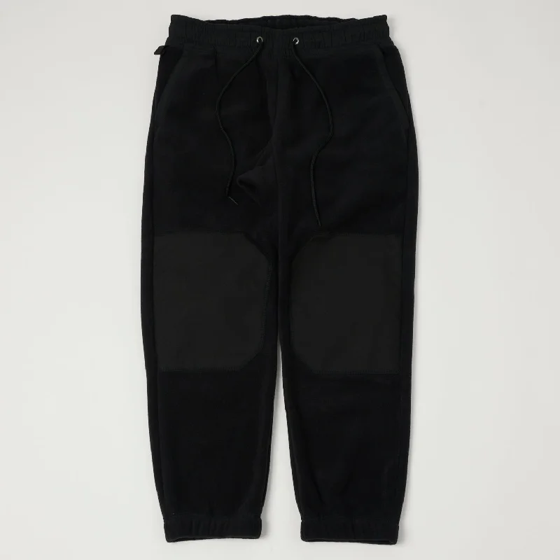 Freewheelers 'The Beyond' Fleece Pants - Black Sleek Men's Metallic