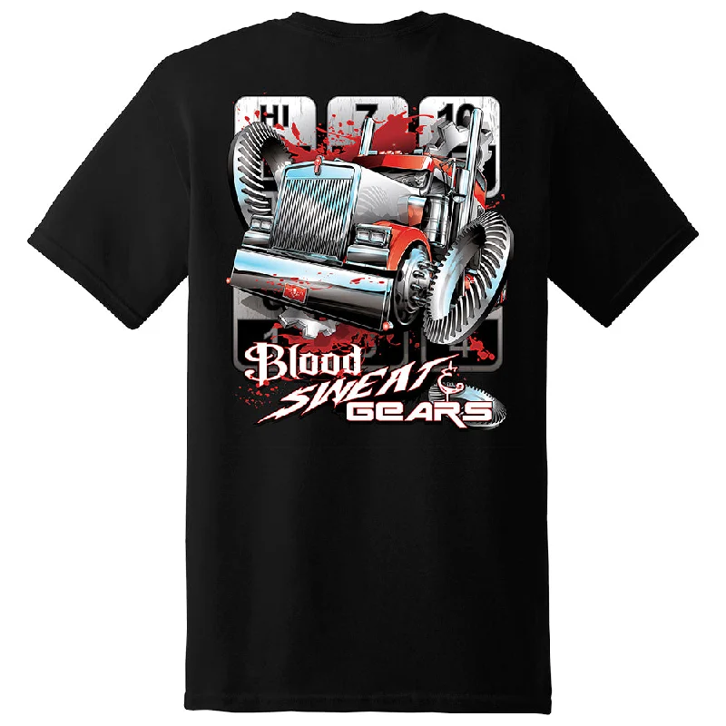 Blood Sweat and Gears Short Sleeve T-Shirt Dynamic Men's High