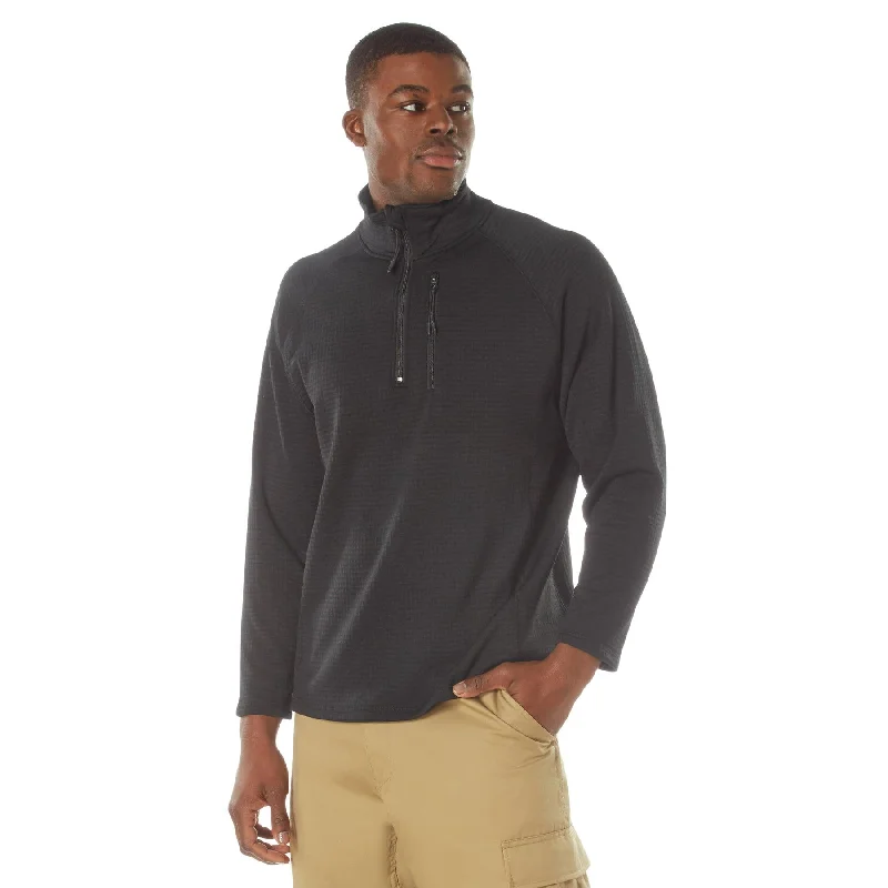 Rothco Grid Fleece Pullover Athletic Men's High