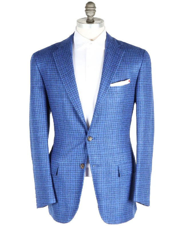 Electric Blue Mini Check Sportcoat Adventure