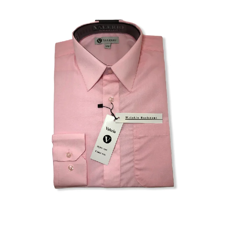 Valerio Lt. Pink Dress Shirt (NEW) Hip Men's Urban