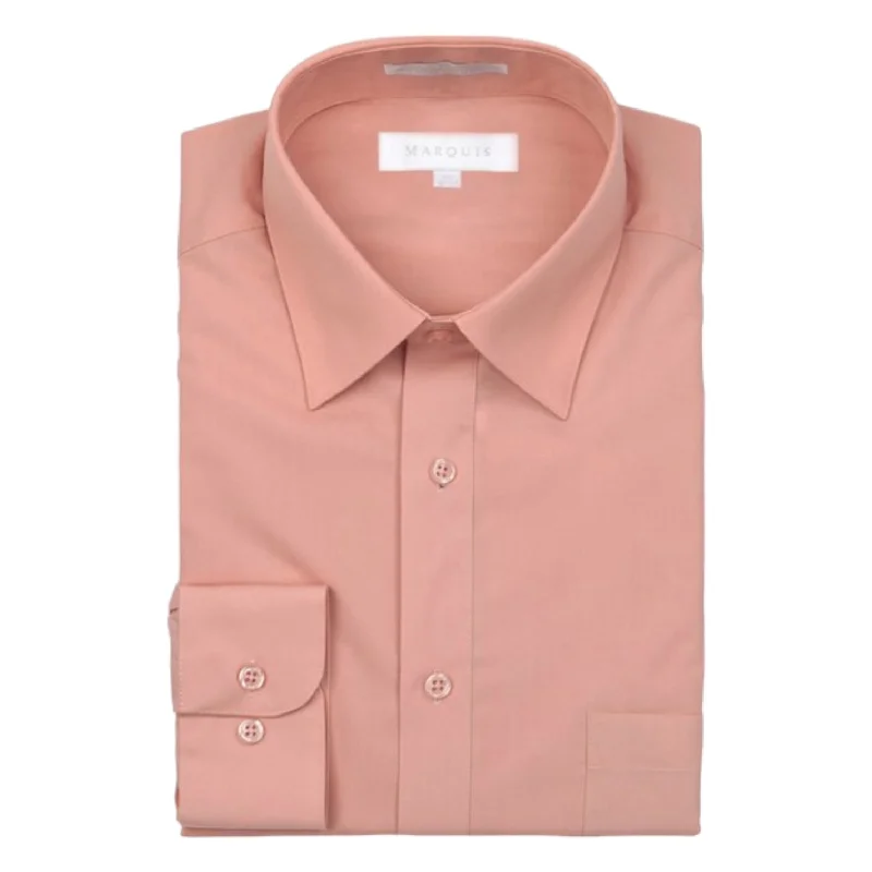 MARQUIS: Modern Fit Dress Shirt 009 Polished Men's Silk