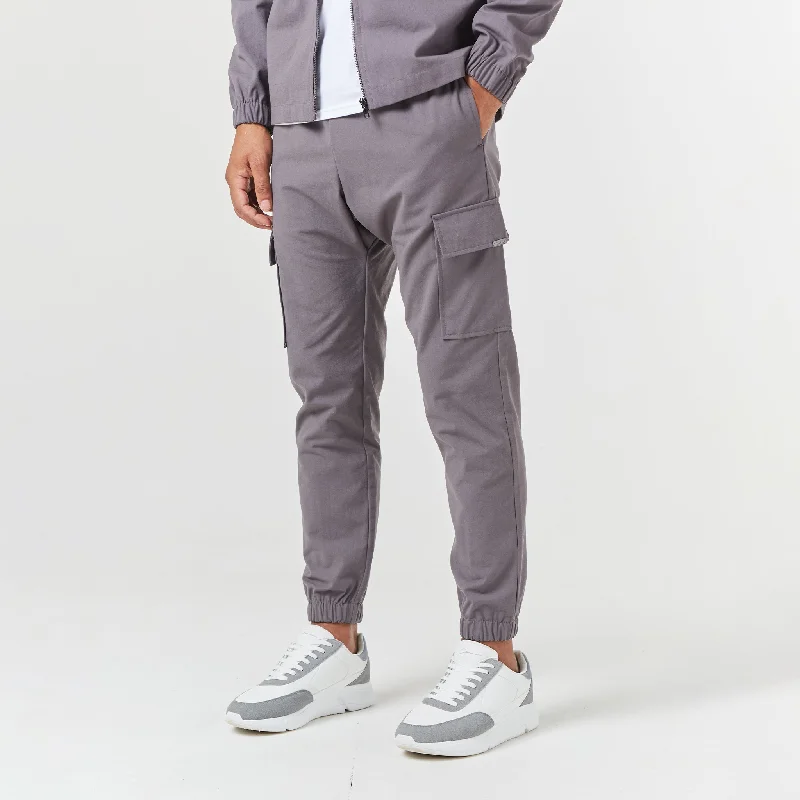 Smart Utility Cargo Pant | Charcoal Preppy Men's College