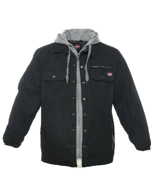 Wrangler Black Jacket - M Business