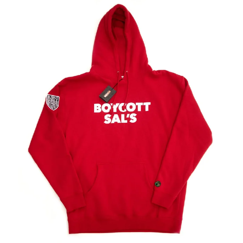 Boycott Sal's Hoodie Unique Men's Upcycled