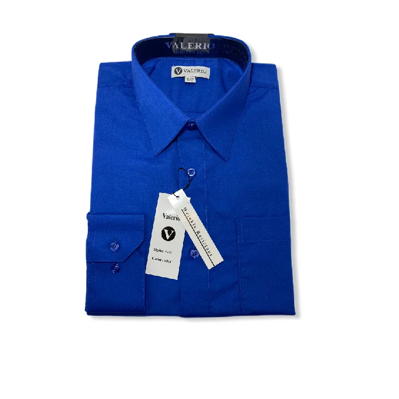 Valerio Royal Dress Shirt (NEW) Elegant Men's Cashmere