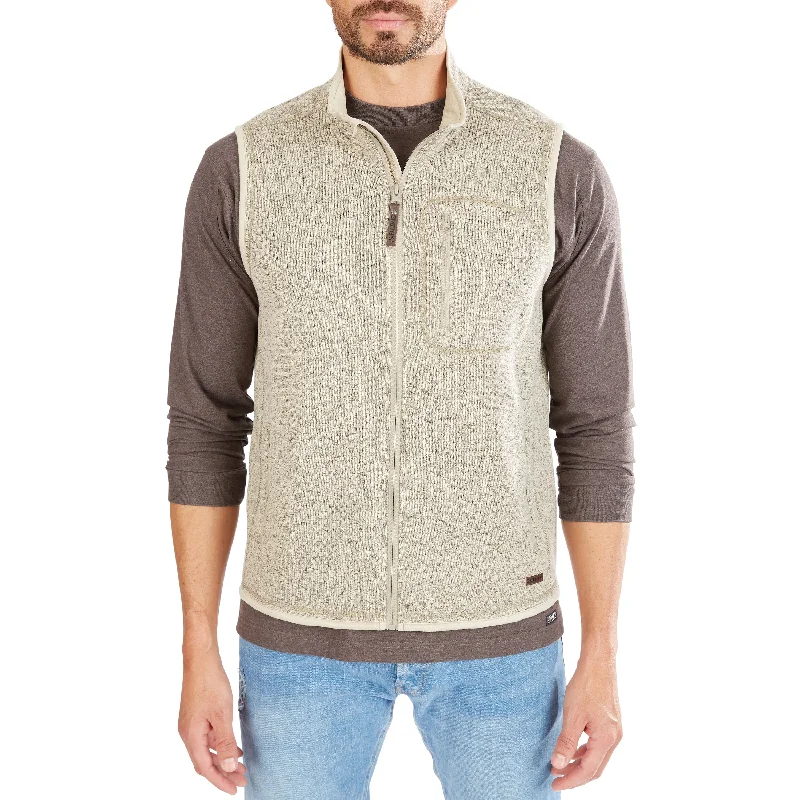 FULL-ZIP FLEECE SWEATER VEST Dynamic Men's Glow