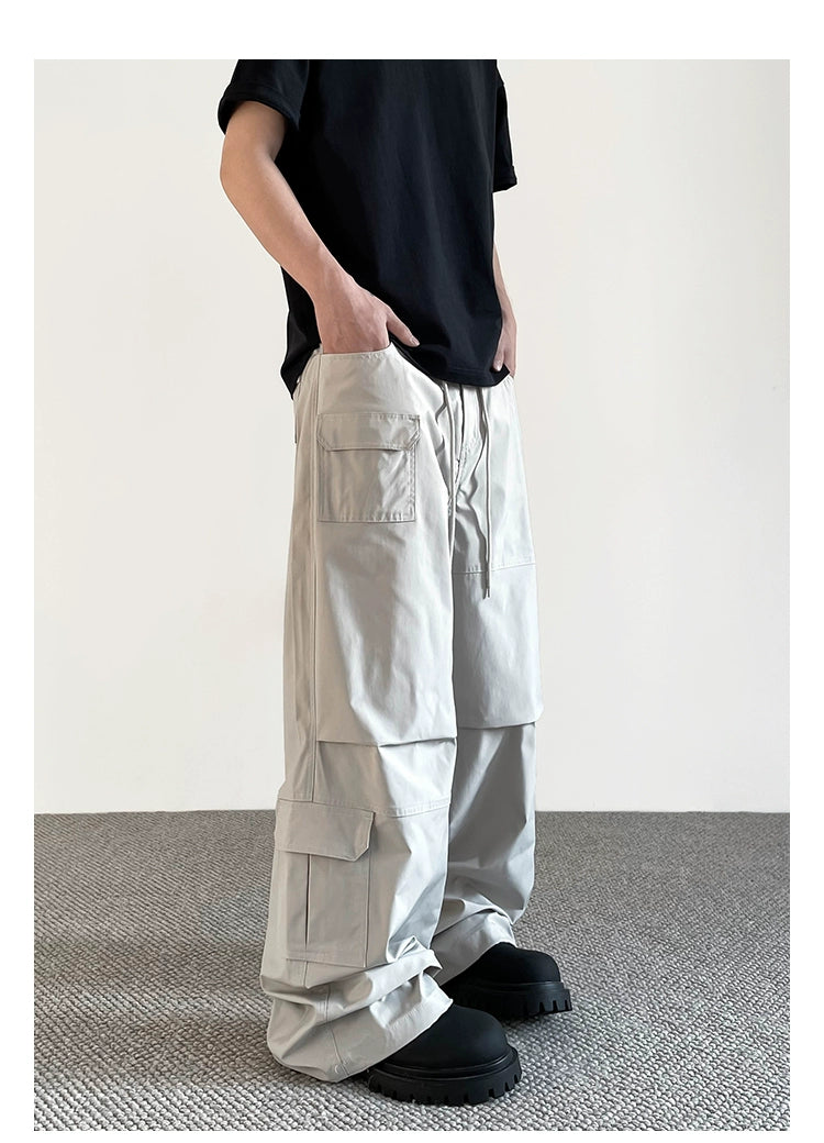 Clean Fit Multi-Pocket Cargo Pants Bohemian Men's Free