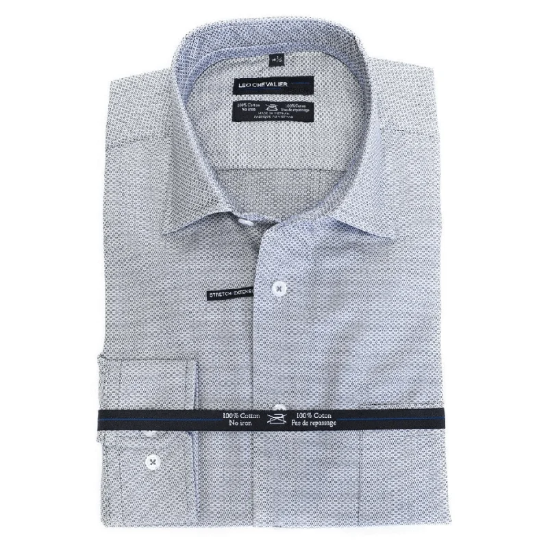 Leo Chevalier Long Sleeve Dress Shirt - 425178 Casual Men's Short