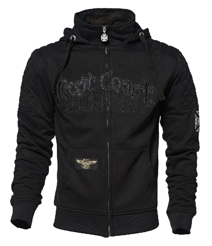 WCC - KEVLAR POR VIDA RIDING HOODY - Black British Gentleman Style