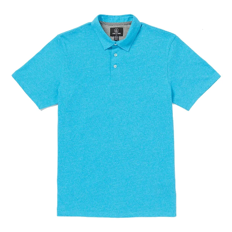 Volcom Wowzer Men's S/S Polo T-Shirt - Clearwater Cclassic Men's Tweed