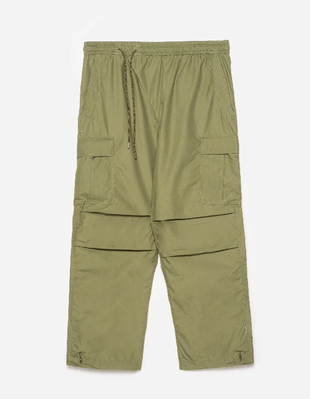 5307 Asym Cargo Track Pants Olive OG-107F Elegant Men's Formal 