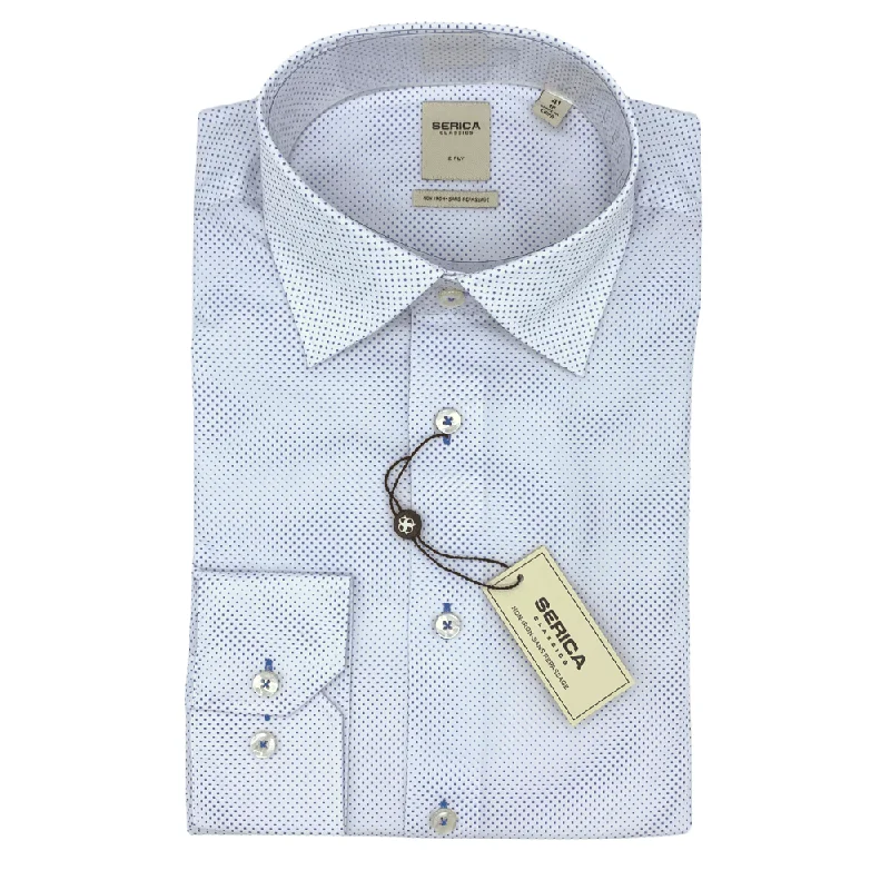 Serica Classics Semi Tapered Dress Shirt - C-2259402 Practical Men's Multi