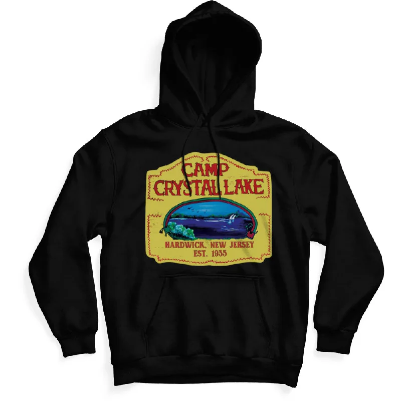 Camp Crystal Lake Hoodie Hip Men's Retro