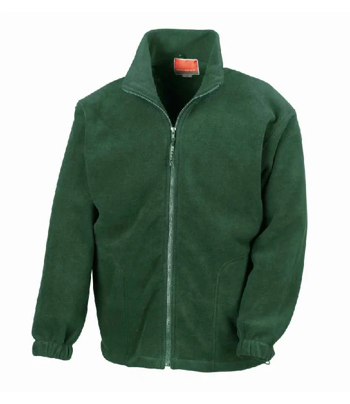 Result Polartherm™ Fleece Jacket | Forest Green Cozy Men's Sherpa