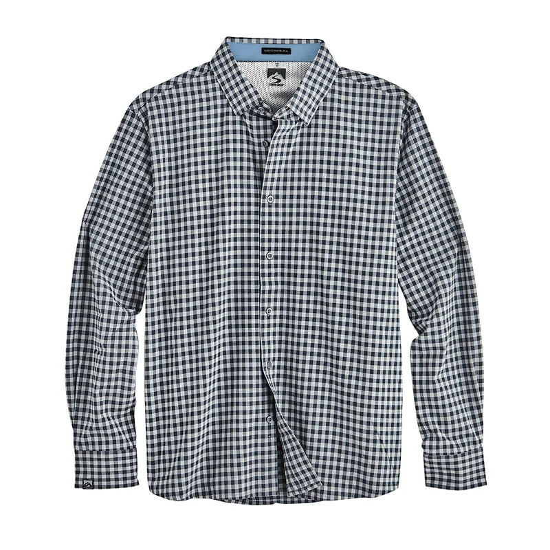 Jet/Blue Gingham