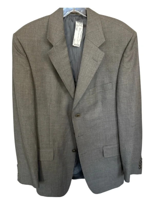 Burberry Gray Wool 3 button Men's Blazer Dapper Men's 1920S