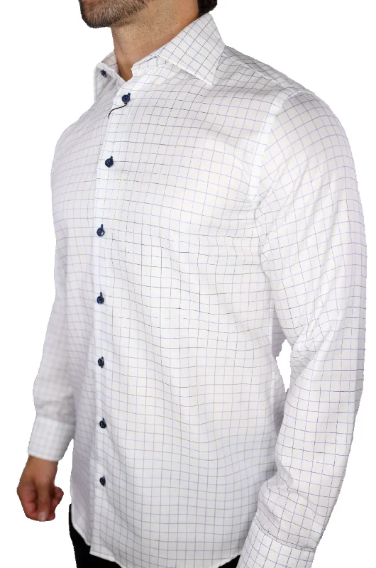 Serica Dress Shirt Refined Men's European