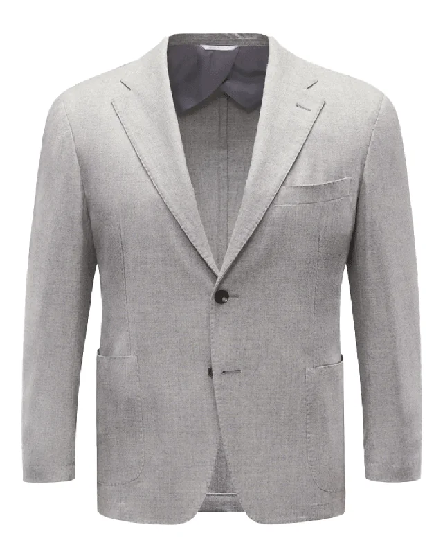 Light Grey Travel Blazer Sporty Men's Tennis