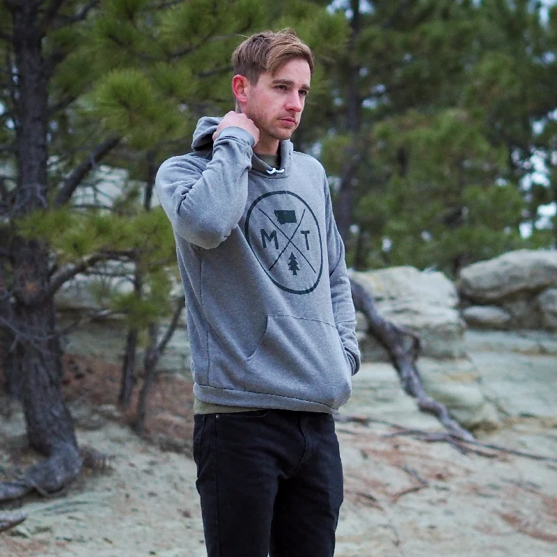 Montana Circle Logo Hoodie (unisex) Edgy Men's Punk