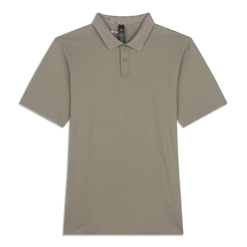 Pique Classic-Fit Short-Sleeve Polo Shirt - Resale Relaxed Men's Beach