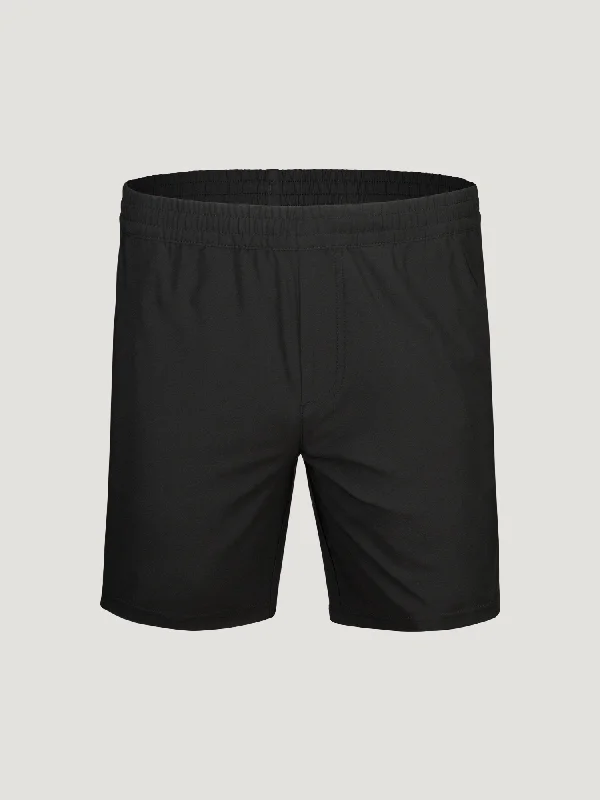 Black Stretch Performance Shorts Bohemian Men's Free