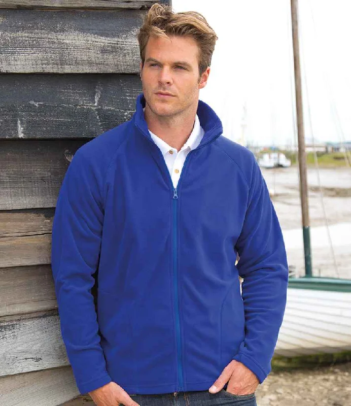 Result Core Micro Fleece Jacket | Royal Blue Relaxed Men's Australian 