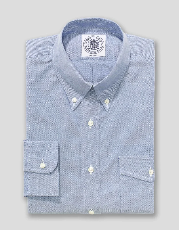 BLUE OXFORD DRESS SHIRT WITH FLAP POCKET Lumberjack