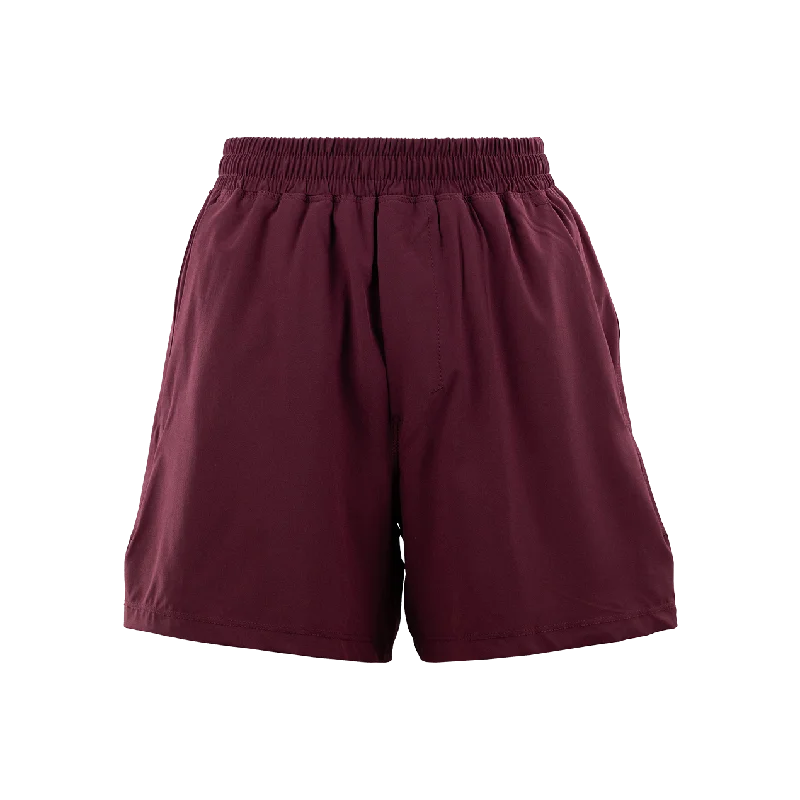 Collegiate Outfitters Maroon Mens Athletic Shorts Casual Men's Loose