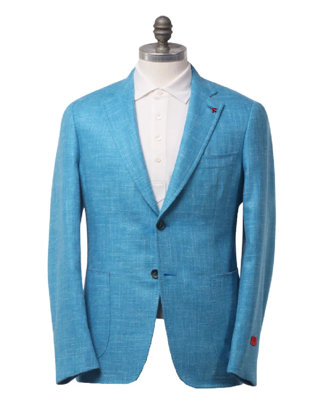 Sky Blue Brushed Capri Sportcoat Monochromatic All