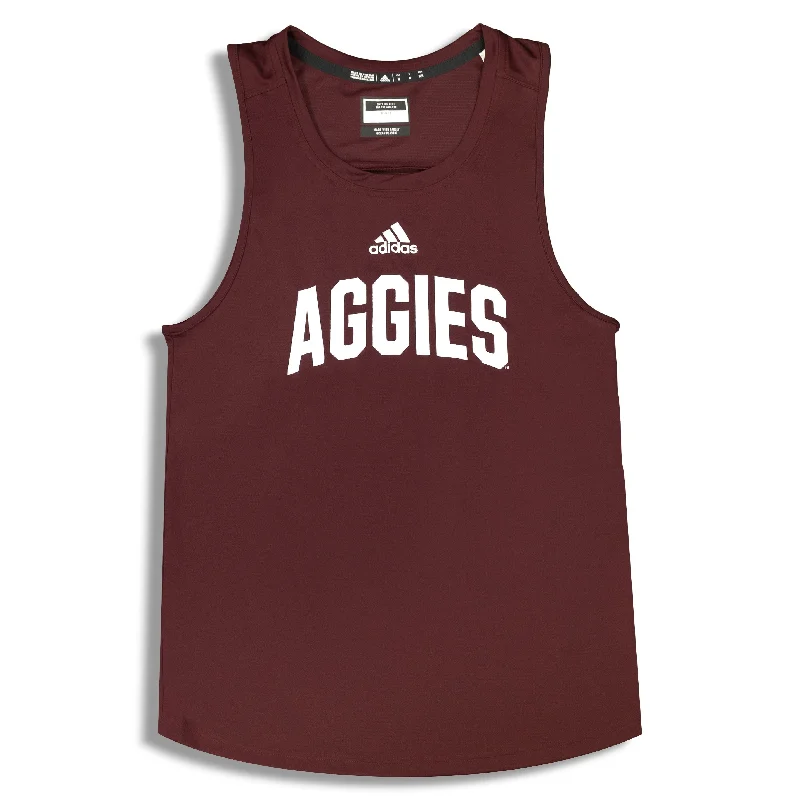 Stadium Aggies Heat Ready Tank Cozy Men's Sherpa