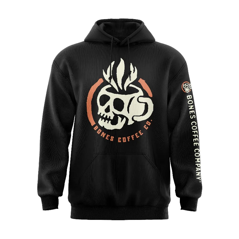 Skull Cup Pullover Hoodie Street