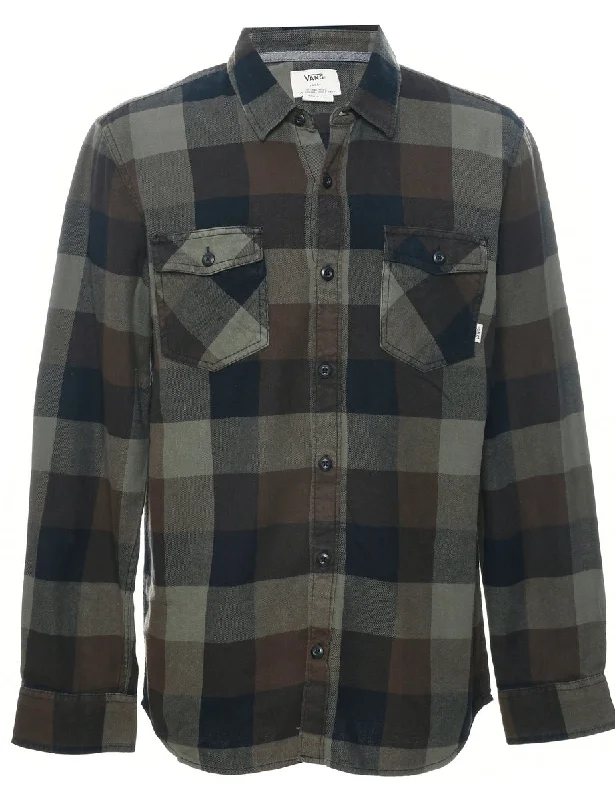 Vans Checked Shirt - L Business