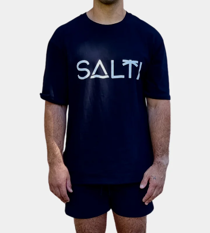 Men's Salti Tee: black Refined Men's Velvet