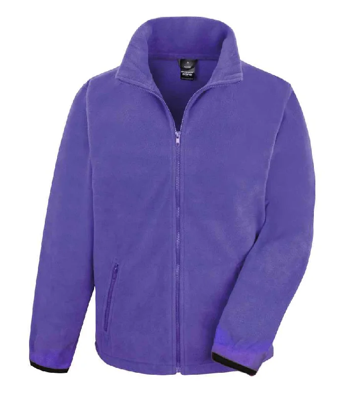 Result Core Fleece Jacket | Purple Dapper Men's Bow