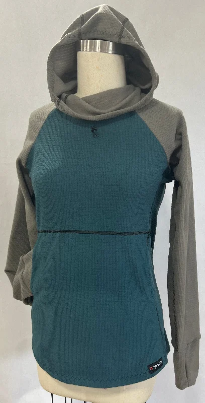 Men's Hoodie - Moroccan w/ Gray sleeves & hood Unique Men's Upcycled