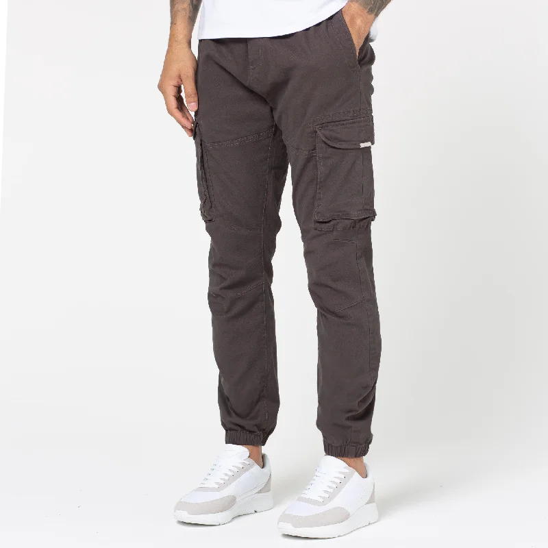 Classic Cargo Pant | Ash Brown Youthful Men's Anime