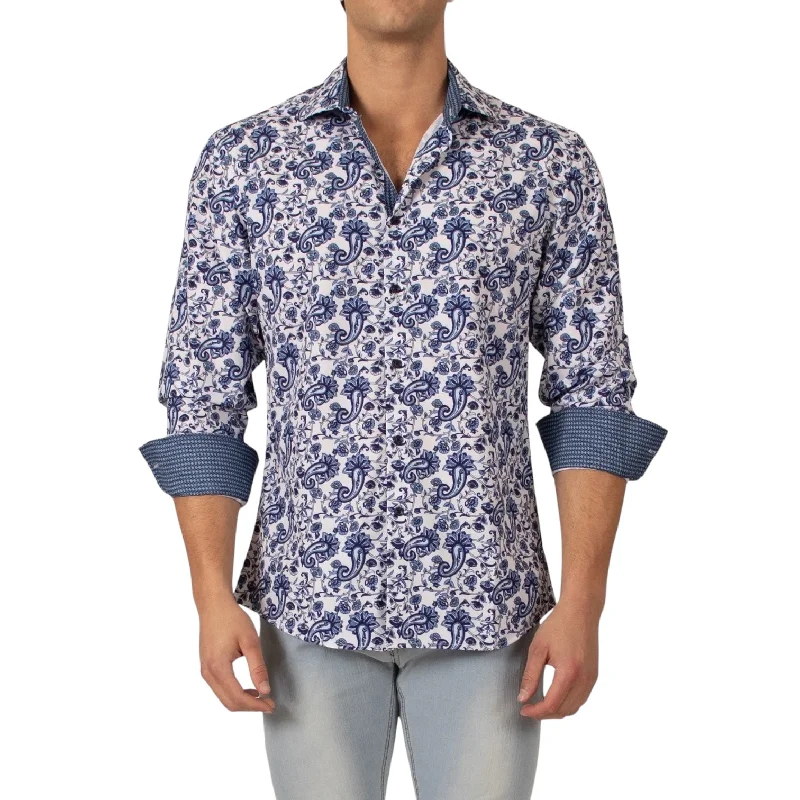 BC COLLECTION: LS Dress Shirt 232282 Artistic Men's Hand