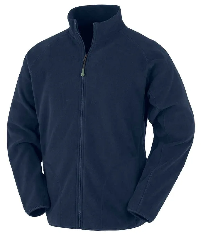 Result Genuine Recycled Micro Fleece Jacket | Navy Street