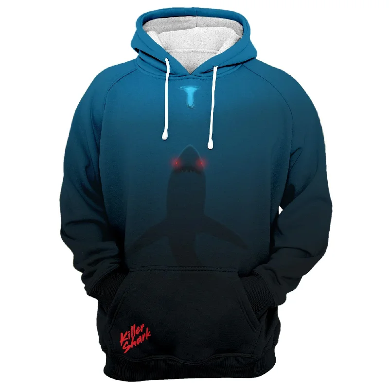 Killer Shark Hoodie Bold Men's Statement