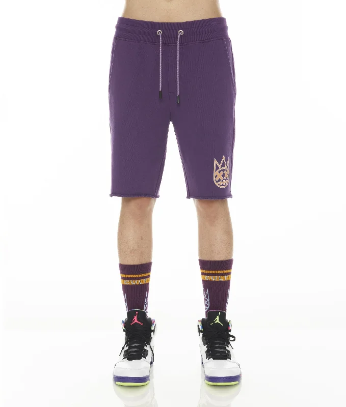 SWEATSHORT IN ACAI Sophisticated Men's French